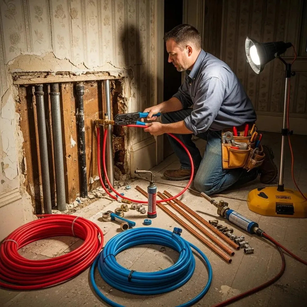 Whole House Repiping Plumbing Repair Richardson TX